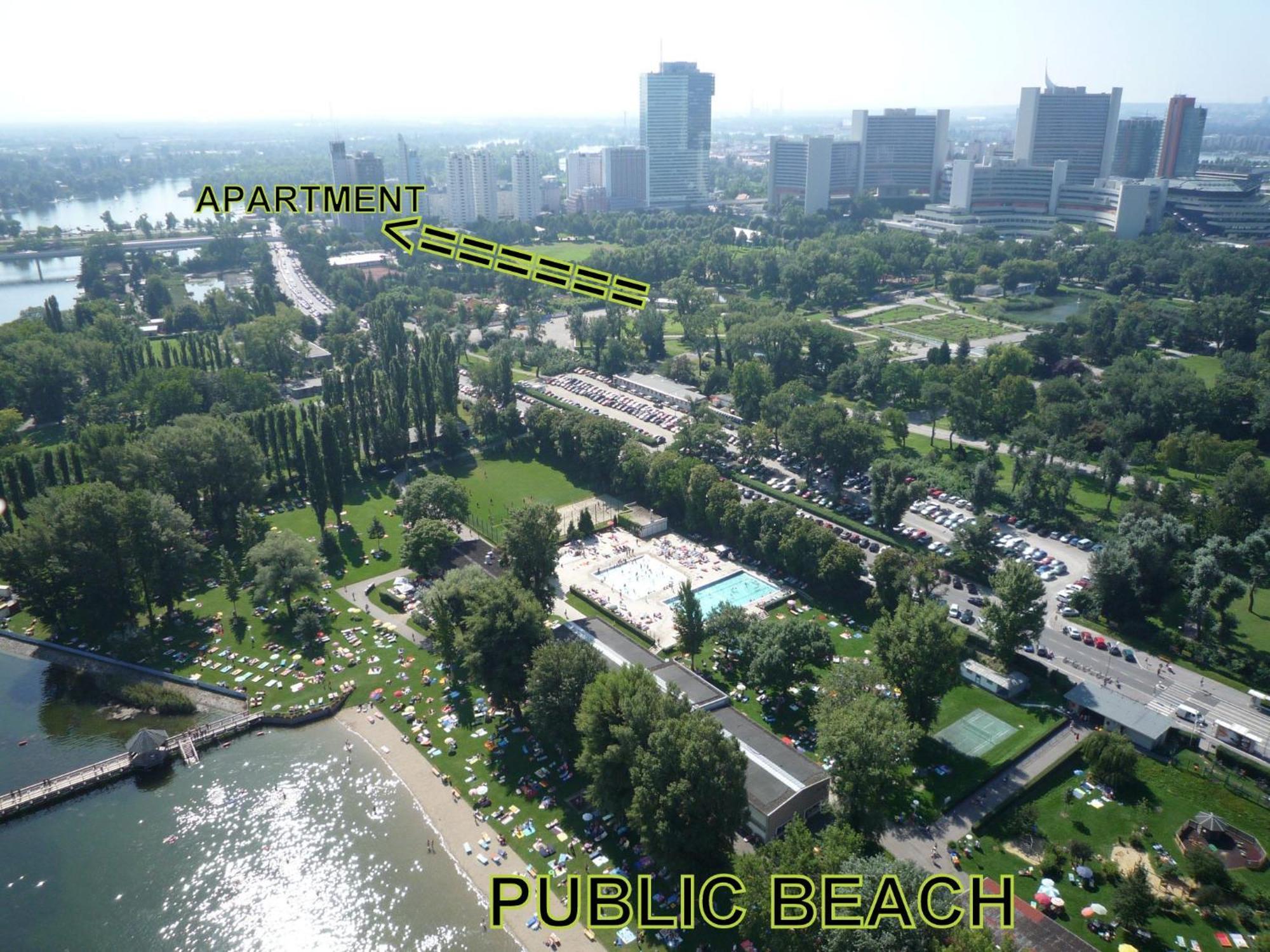 Yuki'S Place - Un-Vic, Danube Beach And Subway Near To Downtown Wiedeń Zewnętrze zdjęcie